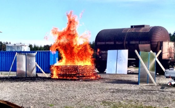 Bonfire test